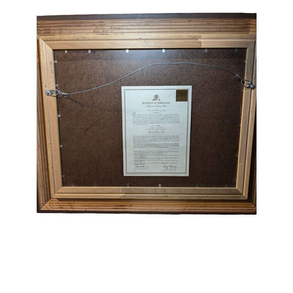 Thomas Kinkade 1998 1st addition of " Beyond Autom Gate. - Picture 3 of 8